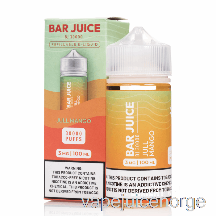 Vape Uten Nikotin Jull Mango - Bar Juice - 100ml 6mg